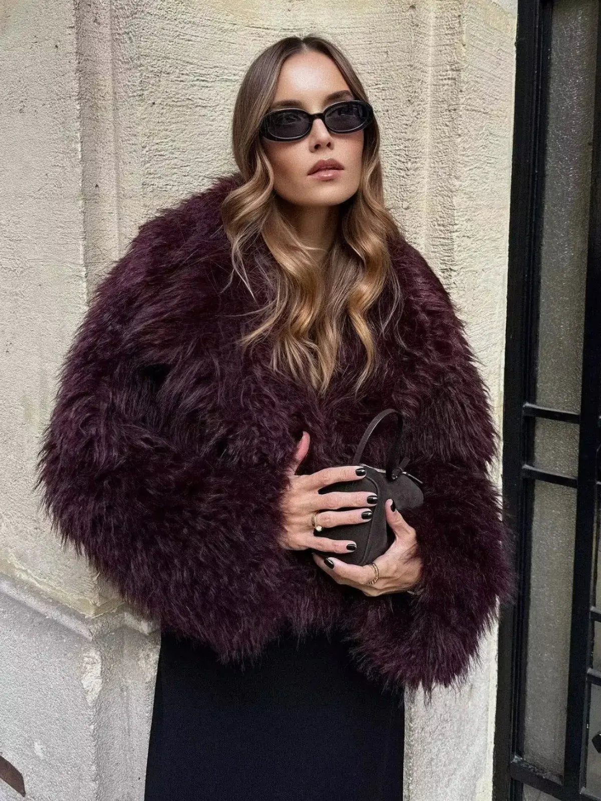 ETHEREAL Faux Fur Jacket