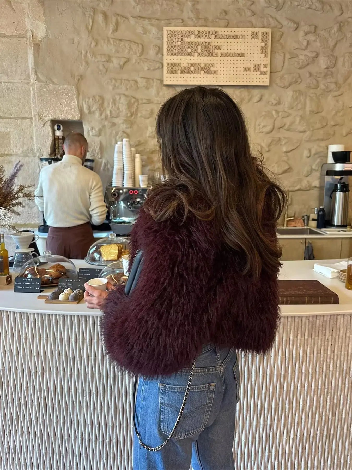 ETHEREAL Faux Fur Jacket