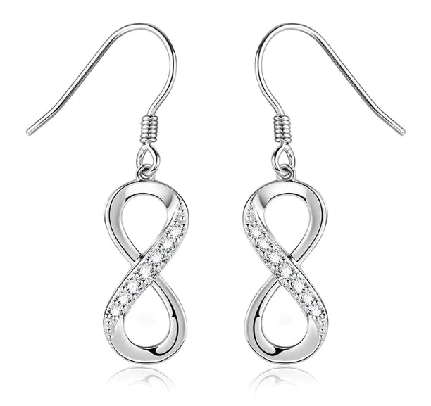 Boucles d'oreilles Infinity Loop ETHEREAL